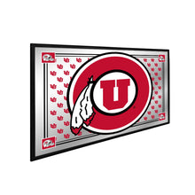 Load image into Gallery viewer, Utah Utes: Framed Mirrored Wall Sign - The Fan-Brand