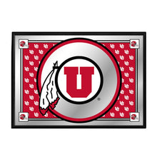 Load image into Gallery viewer, Utah Utes: Framed Mirrored Wall Sign - The Fan-Brand