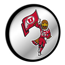 Load image into Gallery viewer, Utah Utes: Mascot - Modern Disc Mirrored Wall Sign - The Fan-Brand