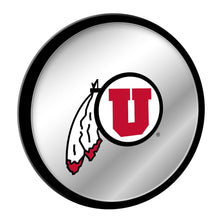 Load image into Gallery viewer, Utah Utes: Modern Disc Mirrored Wall Sign - The Fan-Brand