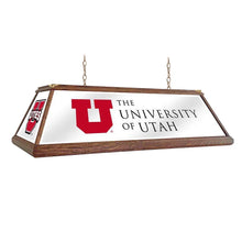 Load image into Gallery viewer, Utah Utes: Premium Wood Pool Table Light - The Fan-Brand