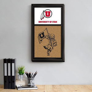 Utah Utes: Swoop - Cork Note Board - The Fan-Brand