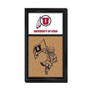 Utah Utes: Swoop - Cork Note Board - The Fan-Brand