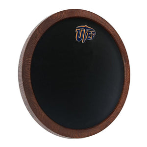 UTEP Miners: "Faux" Barrel Top Chalkboard - The Fan-Brand