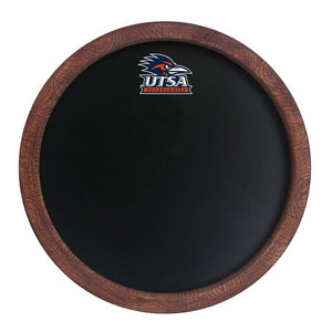 UTSA Roadrunners: "Faux" Barrel Top Chalkboard - The Fan-Brand