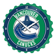 Load image into Gallery viewer, Vancouver Canucks: Bottle Cap Wall Clock - The Fan-Brand