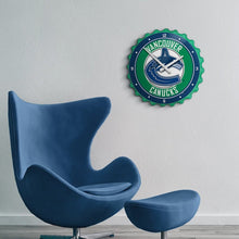 Load image into Gallery viewer, Vancouver Canucks: Bottle Cap Wall Clock - The Fan-Brand