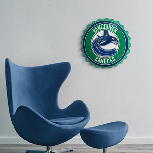 Vancouver Canucks: Bottle Cap Wall Sign - The Fan-Brand