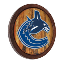 Load image into Gallery viewer, Vancouver Canucks: &quot;Faux&quot; Barrel Top Sign - The Fan-Brand