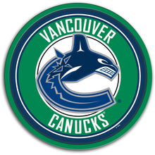 Load image into Gallery viewer, Vancouver Canucks: Modern Disc Wall Sign - The Fan-Brand