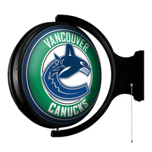 Load image into Gallery viewer, Vancouver Canucks: Original Round Rotating Lighted Wall Sign - The Fan-Brand