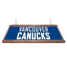 Load image into Gallery viewer, Vancouver Canucks: Premium Wood Pool Table Light - The Fan-Brand