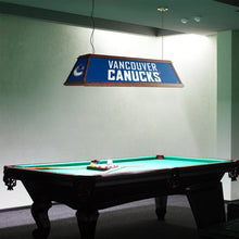 Load image into Gallery viewer, Vancouver Canucks: Premium Wood Pool Table Light - The Fan-Brand