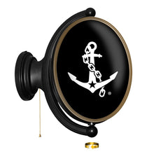 Load image into Gallery viewer, Vanderbilt Commodores: Anchor - Oval Rotating Lighted Wall Sign - The Fan-Brand