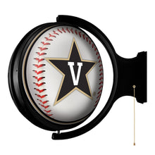 Load image into Gallery viewer, Vanderbilt Commodores: Baseball - Rotating Lighted Wall Sign - The Fan-Brand