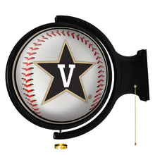 Load image into Gallery viewer, Vanderbilt Commodores: Baseball - Rotating Lighted Wall Sign - The Fan-Brand