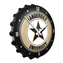 Load image into Gallery viewer, Vanderbilt Commodores: Bottle Cap Wall Clock - The Fan-Brand