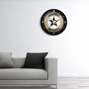 Vanderbilt Commodores: Modern Disc Wall Clock - The Fan-Brand