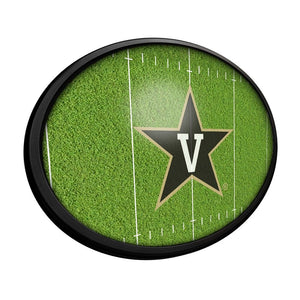 Vanderbilt Commodores: On the 50 - Oval Slimline Lighted Wall Sign - The Fan-Brand