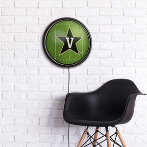 Vanderbilt Commodores: On the 50 - Slimline Lighted Wall Sign - The Fan-Brand