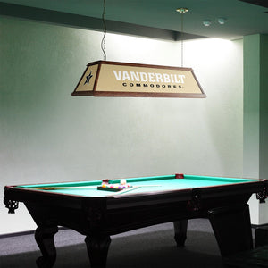 Vanderbilt Commodores: Premium Wood Pool Table Light - The Fan-Brand