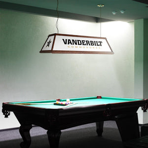 Vanderbilt Commodores: Premium Wood Pool Table Light - The Fan-Brand