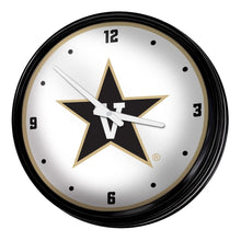 Load image into Gallery viewer, Vanderbilt Commodores: Retro Lighted Wall Clock - The Fan-Brand