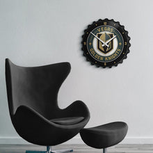 Load image into Gallery viewer, Vegas Golden Knights: Bottle Cap Wall Clock - The Fan-Brand