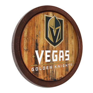 Vegas Golden Knights: "Faux" Barrel Top Sign - The Fan-Brand