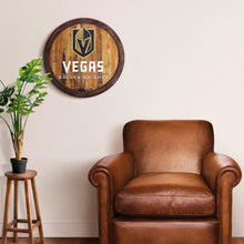 Load image into Gallery viewer, Vegas Golden Knights: &quot;Faux&quot; Barrel Top Sign - The Fan-Brand
