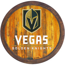 Load image into Gallery viewer, Vegas Golden Knights: &quot;Faux&quot; Barrel Top Sign - The Fan-Brand