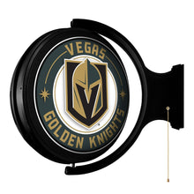 Load image into Gallery viewer, Vegas Golden Knights: Original Round Rotating Lighted Wall Sign - The Fan-Brand