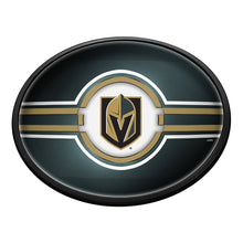 Load image into Gallery viewer, Vegas Golden Knights: Oval Slimline Lighted Wall Sign - The Fan-Brand