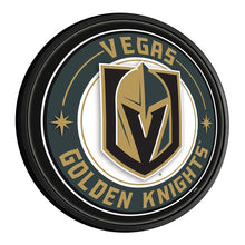 Load image into Gallery viewer, Vegas Golden Knights: Round Slimline Lighted Wall Sign - The Fan-Brand