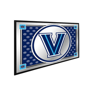 Villanova Cavaliers: Team Spirit - Framed Mirrored Wall Sign - The Fan-Brand