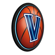 Load image into Gallery viewer, Villanova Wildcats: Basketball - Round Slimline Lighted Wall Sign - The Fan-Brand