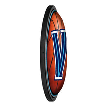 Load image into Gallery viewer, Villanova Wildcats: Basketball - Round Slimline Lighted Wall Sign - The Fan-Brand