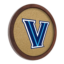 Load image into Gallery viewer, Villanova Wildcats: &quot;Faux&quot; Barrel Framed Cork Board - The Fan-Brand