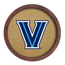 Load image into Gallery viewer, Villanova Wildcats: &quot;Faux&quot; Barrel Framed Cork Board - The Fan-Brand