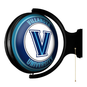 Villanova Wildcats: Original Round Rotating Lighted Wall Sign - The Fan-Brand