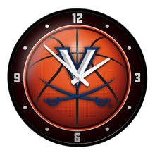 Load image into Gallery viewer, Virginia Cavaliers: Basketball - Modern Disc Wall Clock - The Fan-Brand