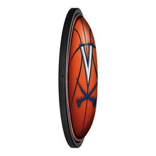 Load image into Gallery viewer, Virginia Cavaliers: Basketball - Round Slimline Lighted Wall Sign - The Fan-Brand