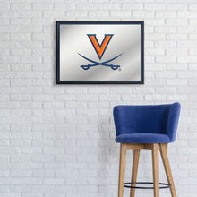 Load image into Gallery viewer, Virginia Cavaliers: Framed Mirrored Wall Sign - The Fan-Brand