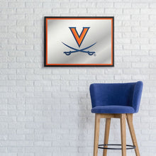 Load image into Gallery viewer, Virginia Cavaliers: Framed Mirrored Wall Sign - The Fan-Brand