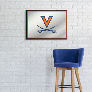 Virginia Cavaliers: Framed Mirrored Wall Sign - The Fan-Brand