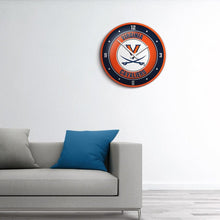 Load image into Gallery viewer, Virginia Cavaliers: Modern Disc Wall Clock - The Fan-Brand