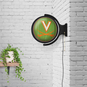 Virginia Cavaliers: On the 50 - Rotating Lighted Wall Sign - The Fan-Brand