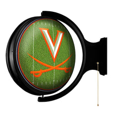 Load image into Gallery viewer, Virginia Cavaliers: On the 50 - Rotating Lighted Wall Sign - The Fan-Brand