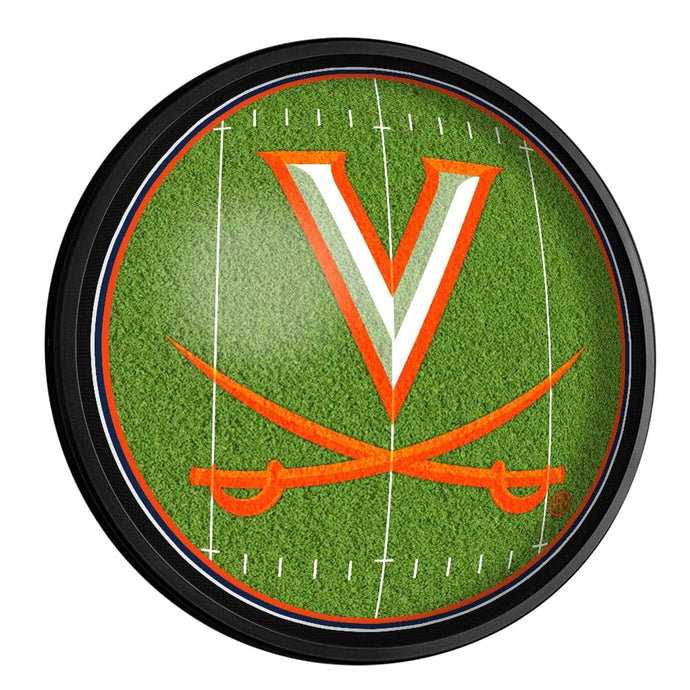 Virginia Cavaliers: On the 50 - Slimline Lighted Wall Sign - The Fan-Brand
