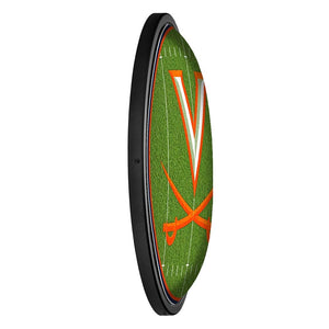 Virginia Cavaliers: On the 50 - Slimline Lighted Wall Sign - The Fan-Brand